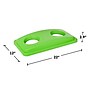 Alpine Polypropylene Can with Bottle Recycling Lid, 23-Gallon, Lime Green, 3/Pack (4778-3-LGRN-3)~#|#~9895B02F-8408-4EAD-8932371E6536C1BD_sc7