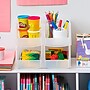 Iris Medium Stackable Plastic Storage Bin, 5" x 6"x 11", 1.6 Qt., Clear (200528)~#|#~98965332-8A16-4E91-AC1D6586E37085A2_sc7
