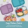 bentgo Fresh Bento Box, 3-Compartment, Tide, 39.2 oz. (BGOFR-2TD)~#|#~989CF57A-9062-4704-97EE768820C8A9DC_sc7