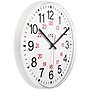 Infinity Instruments Prosaic 12" Quartz Wall Clock, Plastic Case, Battery Powered (90/1224-1WH)~#|#~989DEE4B-00FA-473B-996FA158A6F68C2F_sc7