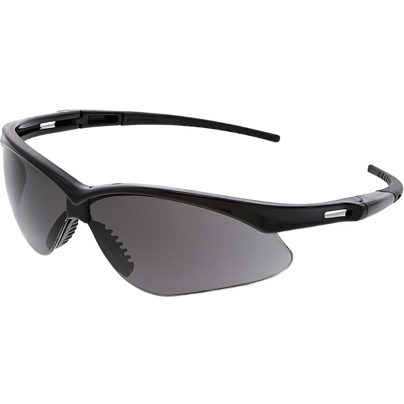 MCR Safety Memphis Anti-Fog Safety Glasses, Wraparound, Gray Lens (MP112AF) image 1