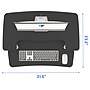 FlexiSpot M7 Series 32"W Manual Rectangular Adjustable Standing Desk Converter, Black (M7-E-32B)~#|#~98A0F539-CB8E-45B7-9EC7BF7AEE939EFC_sc7