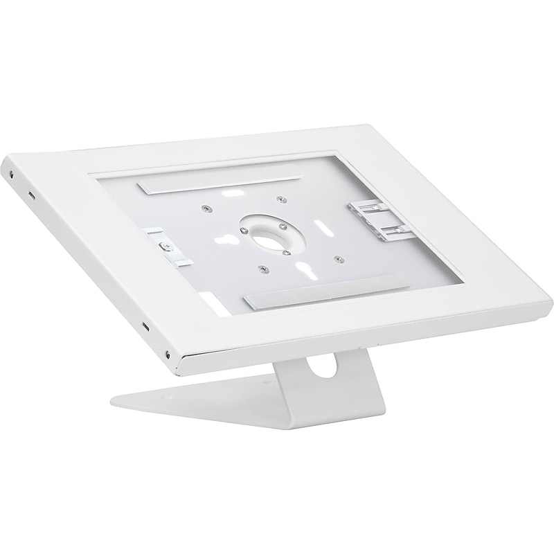 Mount-It! Adjustable Anti-Theft iPad Countertop Stand/Wall Mount, White (MI-3775W_G10) image 1