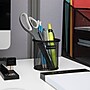 Mind Reader Metal Pen and Accessory Holder Desk Organizer, Black, 3-Pieces (CLIPMESH3-BLK)~#|#~98A9DCD9-A57E-4D34-8CE5D3BD083D1D6C_sc7