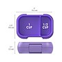 bentgo Kids Snack Container, 2-Compartment, Purple, 12 oz. (BGKDSNK-P)~#|#~98AACADA-13D7-4A90-9C36741E695DD0A9_sc7