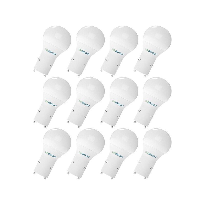 Viribright 9-Watts Warm White LED General-Purpose Bulb, Dozen (640335-12ES) image 1