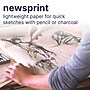 Strathmore 200 Series 18" x 24" Tape Bound Newsprint Paper Pad, 100 Sheets/Pad (STTP258181)~#|#~98B5B5A4-E147-4D3D-B116E05976484558_sc7