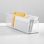 iDESIGN Large Stackable Plastic Storage Bin, Clear (70003)~#|#~98B9376F-3BAC-4BB5-89F7B5AE6FF51278_sc7