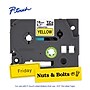 Brother P-touch Laminated Label Tape, ~3/4" x 26.2', Black on Yellow (TZe641)~#|#~98B938C2-7948-4D84-8C0D43B1C37021BB_sc7