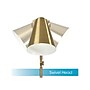 OttLite Archer 55.5" Satin Brass Floor Lamp with Cone Shade (L1604BS9-SHPR)~#|#~98BBE903-07BE-48EC-95774B963F8199AB_sc7