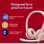Logitech H390 USB-A Stereo Phone & Computer Headset, Rose (981-001280)~#|#~98BF501D-CA26-47EA-9A52C6B4408F0802_sc7