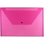 JAM Paper Premium Plastic Document File, 1 Pocket, Legal, Fuchsia Pink, 3/Pack (219S0fux3)~#|#~98BFD819-4325-421F-BAFAC0BD166ECEC2_sc7