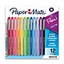 Paper Mate Flair Felt Pens, Medium Point, 0.7mm, Assorted Ink, Dozen (74423)~#|#~98C1DFBD-AFCE-488D-B080922050338AA7_sc7