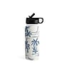 DENY Designs Blue Beach Pattern by Anis Illustration Stainless Steel Double Wall Insulated Water Bottle, 18 oz. (88529-WBTL05)~#|#~98C9AA91-5539-45E9-94709C8FD27CBE52_sc7