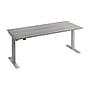 Bush Business Furniture Move 40 Series 72"W Electric Height Adjustable Standing Desk, Platinum Gray/Cool Gray (M4S7230PGSK)~#|#~98D072BD-AFB8-421D-BFE3B2259988906F_sc7