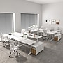 FlexiSpot E7 Commercial 72''W Electric Rectangular Adjustable Standing Desk, White (E7WCOM7230-W)~#|#~98D6A074-44EC-4333-A0C52186D01A186A_sc7