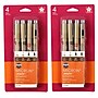 Sakura Pigma Drawing, Fineliner, Assorted Ink, 4/Bundle (SAK50040-2)~#|#~98DB8C7A-1290-4DFB-8E7013899FD8C99B_sc7