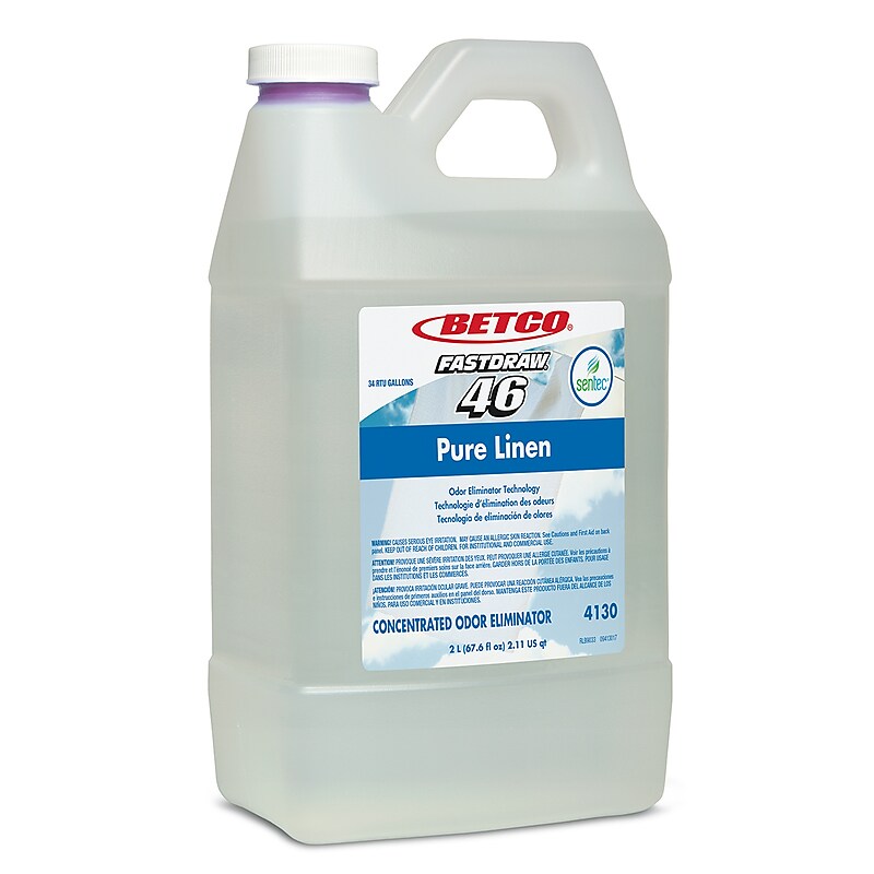 Betco Pure Linen Odor Eliminator, 67.6 Oz., 2/Carton (BET4130B200) image 1