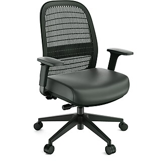 HON Solve Mesh Back Fabric Computer and Desk Chair, Ink