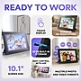 iFab F75 10.1" Touchscreen Wi-Fi Digital Photo Frame, 32GB, Black (IPF75PBK)~#|#~98E41A0F-2DB6-4E2F-B37B001CBD434435_sc7