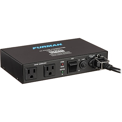 Furman 2-Outlet Outlet Adapter, Black (AC-215A) Sansujyuku sansujyuku.com