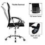 Mind Reader Ergonomic Mesh Swivel Computer and Desk Chair, Black (OFFCHAIR19-BLK)~#|#~98E9EE38-2A6E-41BB-B0EAFBDAE6C69AA6_sc7