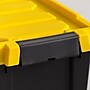 Iris Stor-It-All 21.9 Quart Storage Container with Latching Lids, Plastic, Black, 4/Pack (540014)~#|#~98F0C9EE-2B9E-45FD-9A8BAF17A310FD07_sc7