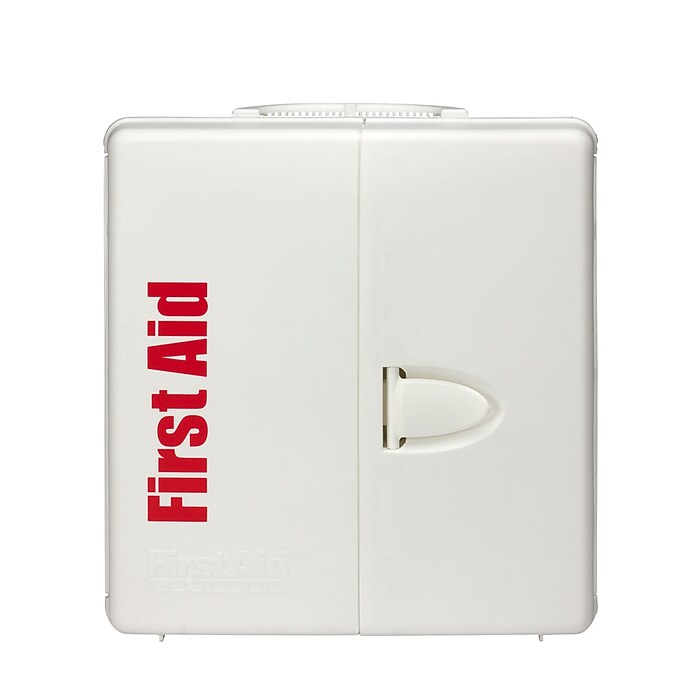 SmartCompliance Plastic First Aid Cabinet, ANSI Class A, 50 People