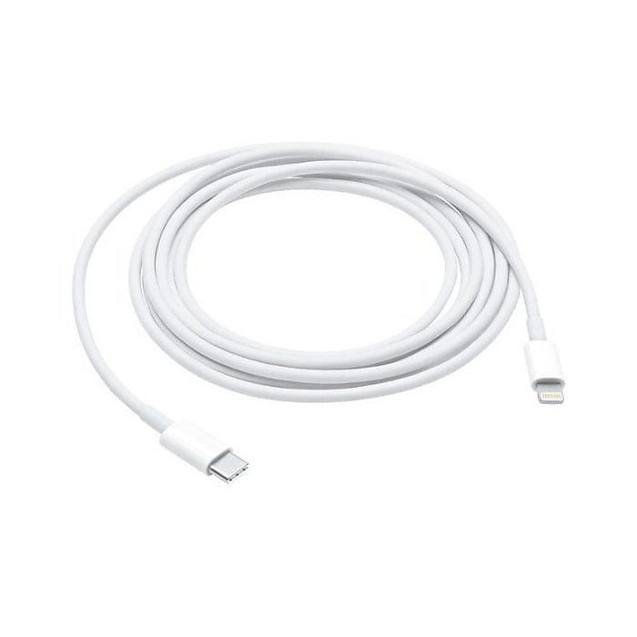Apple Lighting to USB-C Charging Cable, 6.6 ft., White (MW2R3AM/A