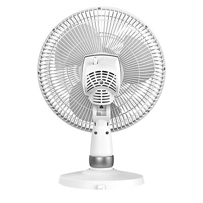Lasko 12″ Oscillating Table Fan, 3-Speed, White (D12225) Sansujyuku sansujyuku.com