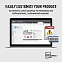 Avery Surface Safe Laser/Inkjet Label Safety Signs, 7" x 10", White, 15 Labels/Pack (61515)~#|#~98F46F3E-9F20-4F74-B50B05195CC28315_sc7