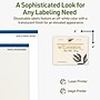 Avery Dissolvable Rectangle Multipurpose Labels, 4" x 5", Off-white, 10/Pack (94253)~#|#~98F52A3E-318A-4BD5-A6B5AAF3CC28A2A7_sc7
