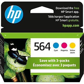 Lot De 8 Cartouches D'encre Compatible HP Photosmart 7510/7520 - Go Inks, 24ml Noir / 15ml Couleurs, Neuf