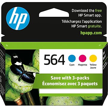 HP 564 Black Standard Yield Ink Cartridge, Prints Up to 250