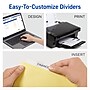Avery Big Tab Insertable Paper Dividers, 5 Tabs, Yellow (11110)~#|#~98F77CF0-A4A7-4C22-A6D756EF0D7783D2_sc7