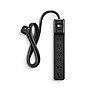 NXT Technologies 6-Outlet Surge Protector, 4' Cord, 600 Joules (NX54313)~#|#~98FA94DE-2340-44DA-A856E2DBB525A79A_sc7
