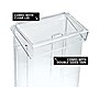 Azar Brochure Holder, 5.25" x 10", Vertical, Desktop/Wall, Clear, Acrylic, 2/Pack (252962)~#|#~98FB7FD8-011D-41CB-8143AC6A086B1207_sc7