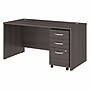 Bush Business Furniture Studio C 60"W Office Desk with Mobile File Cabinet, Storm Gray (STC014SG)~#|#~98FB89A7-5273-41F6-AAA0BB9709E4EC6C_sc7