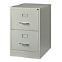 Hirsh 2-Drawer Vertical File Cabinet, Legal Size, Lockable, 28.37"H x 18"W x 25"D, Light Gray (14414)~#|#~98FF9FAD-1AE7-4B45-8C05FF984A3D1FCE_sc7