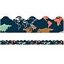 Carson Dellosa Education Scalloped Border, 3"x 3', Let's Explore World Map, 6/Bundle (CD-108481-6)~#|#~98FFBE7E-1076-44AF-B3430FCBB38CC32C_sc7