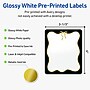 Avery Rectangle Laser/Inkjet Multipurpose Labels, 4" x 3-1/3", White, 40/Pack (19479370857)~#|#~990542DB-3742-472A-8CE0973787B5ADB6_sc7