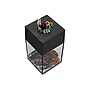 Staples Magnetic Paper Clip Dispenser, Clear/Black (10590)~#|#~99066531-5466-4863-9DD04C6F0B156F10_sc7
