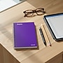 Staples Premium 1-Subject Notebook, 3.5" x 5.5", College Ruled, 200 Sheets, Purple (ST58290D)~#|#~99067F11-EDA5-462E-A9E0641D2B9AAAF6_sc7