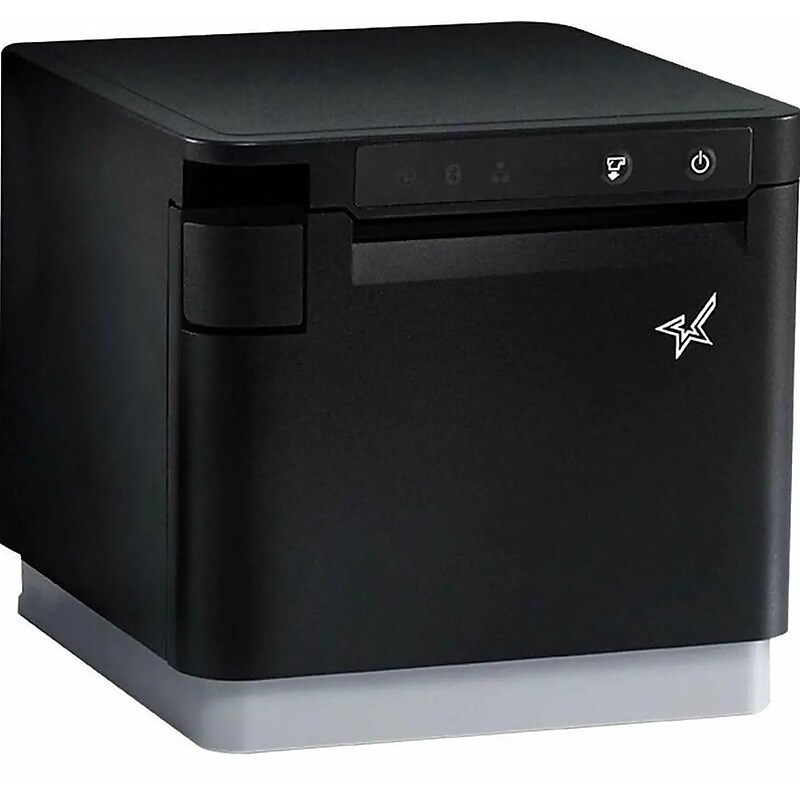 Star Micronics 37951130 mC-Print3 Direct Thermal POS Printer, USB-C/Ethernet/Bluetooth, Black image 1