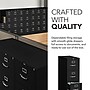 HON 310 Series 5-Drawer Vertical File Cabinet, Legal Size, Lockable, 60"H x 18.25"W x 26.5"D, Black (HON315CPP)~#|#~990A96A5-A48A-4344-9F9698AC9B982886_sc7