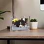 Mind Reader Plastic Desk Organizer Set,  Clear, 3 Pieces (DESK3PAC-CLR)~#|#~990D365D-09CE-46A2-9BF3E051B82CC3BE_sc7