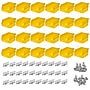 Triton Products 5-3/8" L x 4-1/8" W x 3" H LocBin Storage Bin With BinClip, Yellow, 24/CT (BK-210)~#|#~990D5318-8A1E-4A21-A1B1CE2E2E730D85_sc7