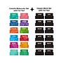 Excello Global Products Adhesive Monthly Tabs, Assorted Colors, 12 Tabs/Set, 2 Sets/Pack (GPP-0077-S)~#|#~990F3C35-98B8-4AB3-81A105D6A8CA2EC7_sc7