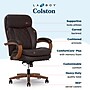 La-Z-Boy Colston Ergonomic Vegan Leather Swivel Executive Chair, Dark Brown (60120-DBRN)~#|#~9911DA65-77ED-4FF2-A628C1A46BEB6466_sc7