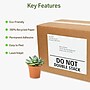 Avery EcoFriendly Laser/Inkjet Shipping Labels, Matte White, 8-1/2" X 11", 10 Labels/Pack (48809)~#|#~99172140-BF53-4223-BA609EDE59F83E0F_sc7